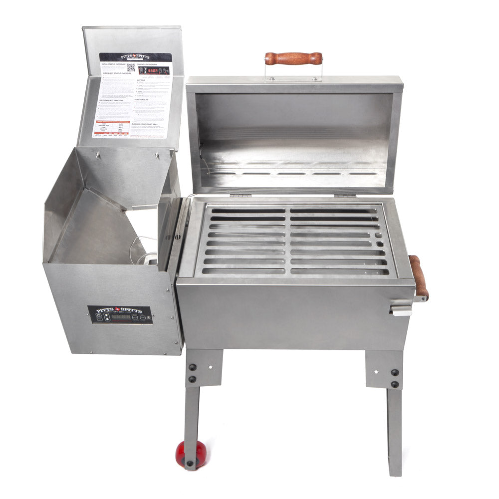Pitts & Spitts Rendezvous Portable Wood Pellet Grill – view 2
