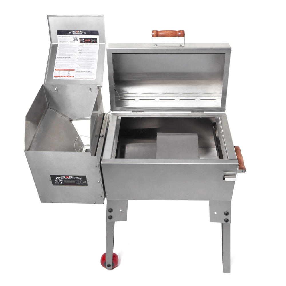 Pitts & Spitts Rendezvous Portable Wood Pellet Grill – view 3