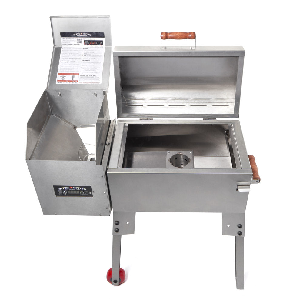 Pitts & Spitts Rendezvous Portable Wood Pellet Grill – view 4