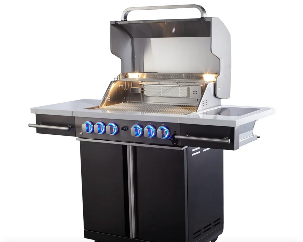 Mont Alpi Supreme 470 Carted Gas Grill – view 3