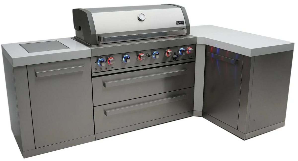 Mont Alpi 805 Outdoor Kitchen Island with 90° Corner