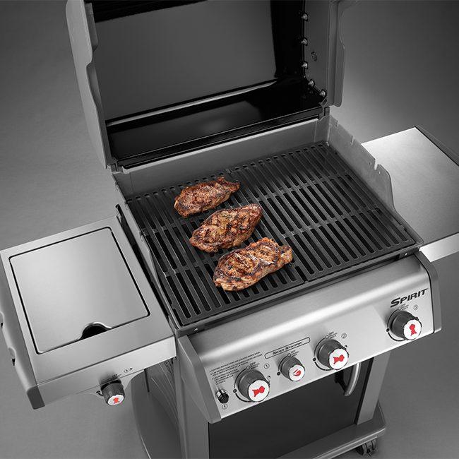 Weber Spirit E-330 3-Burner Propane Gas Grill with Side Burner – view 4