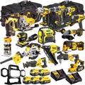 DEWALT 20V MAX XR 18 Tool Combo Kit with 5 Batteries & Charger