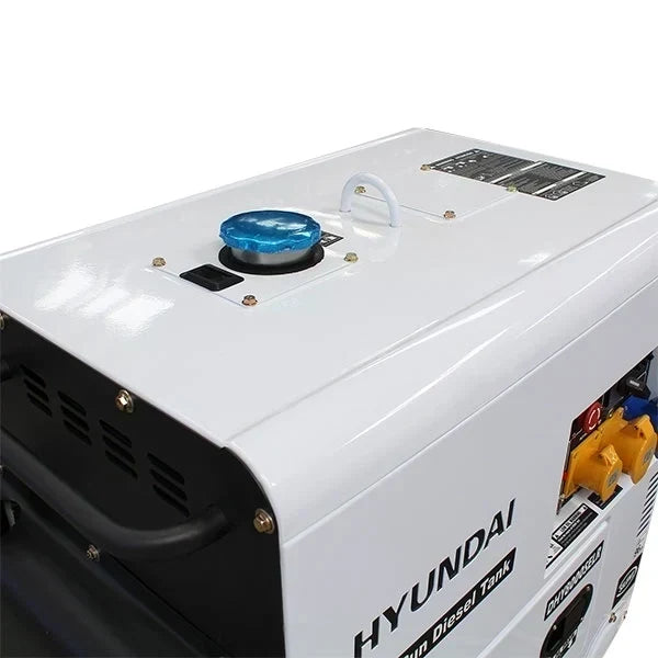 Hyundai DHY8000SELR 5800W Diesel Generator – view 4