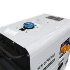 Hyundai DHY8000SELR 5800W Diesel Generator – view 4