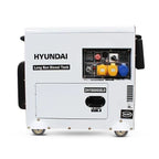Hyundai DHY8000SELR 5800W Diesel Generator – view 5