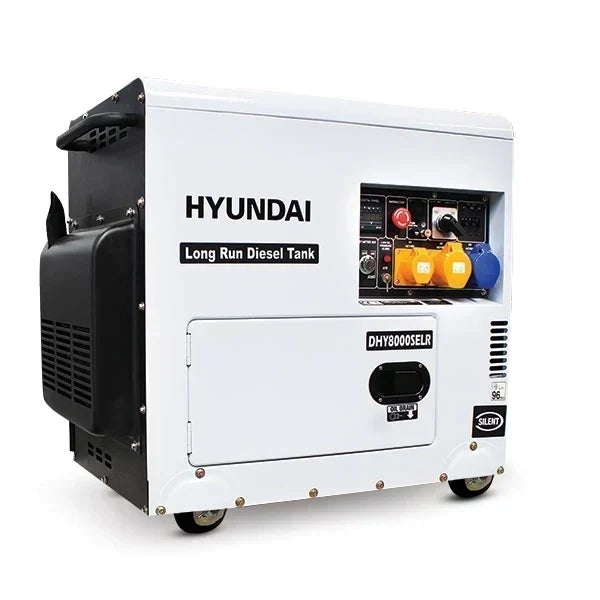 Hyundai DHY8000SELR 5800W Diesel Generator – view 6