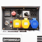 Hyundai DHY8000SELR 5800W Diesel Generator – view 10
