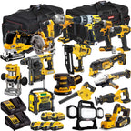 DEWALT 20V MAX XR 18 Tool Combo Kit with 5 Batteries & Charger