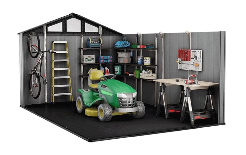 Keter Stronghold 10 x 15 ft Resin Storage Shed – view 2