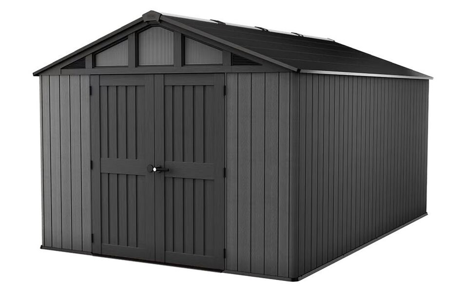 Keter Stronghold 10 x 15 ft Resin Storage Shed