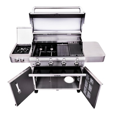 Saber Premium 4-Burner Infrared Gas Grill – view 4